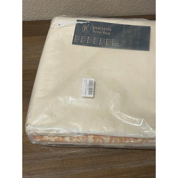 NEW Gold Xmas Tree Washable Round Rug 5' Diameter - Picture 9 of 9